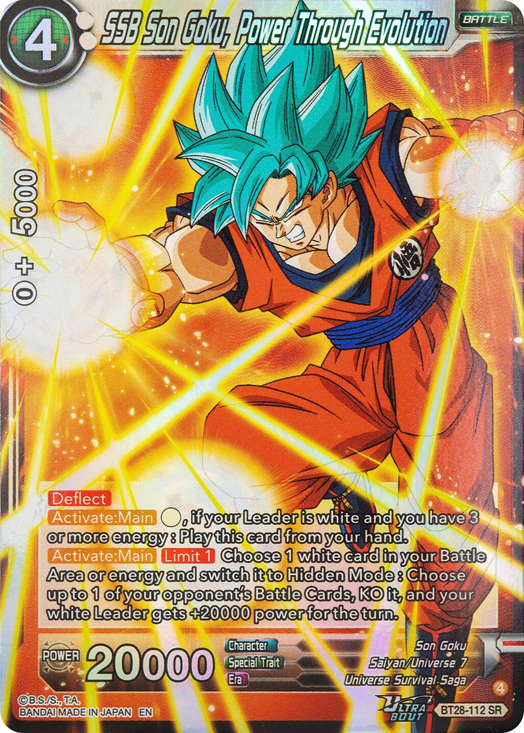 SSB Son Goku, Power Through Evolution (BT28-112) [Prismatic Clash] | Black Swamp Games