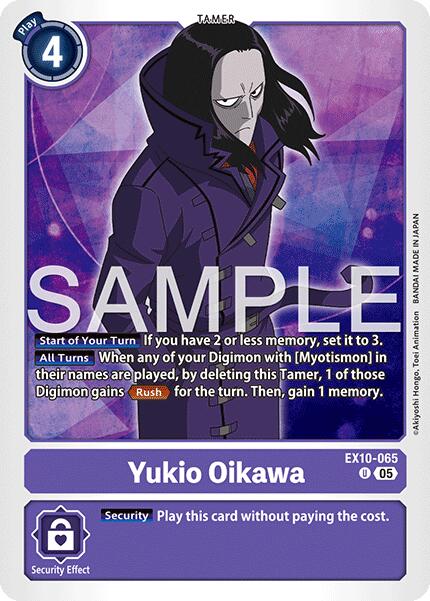 Yukio Oikawa [EX10-065] [Sinister Order] | Black Swamp Games