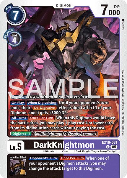 DarkKnightmon [EX10-031] [Sinister Order] | Black Swamp Games