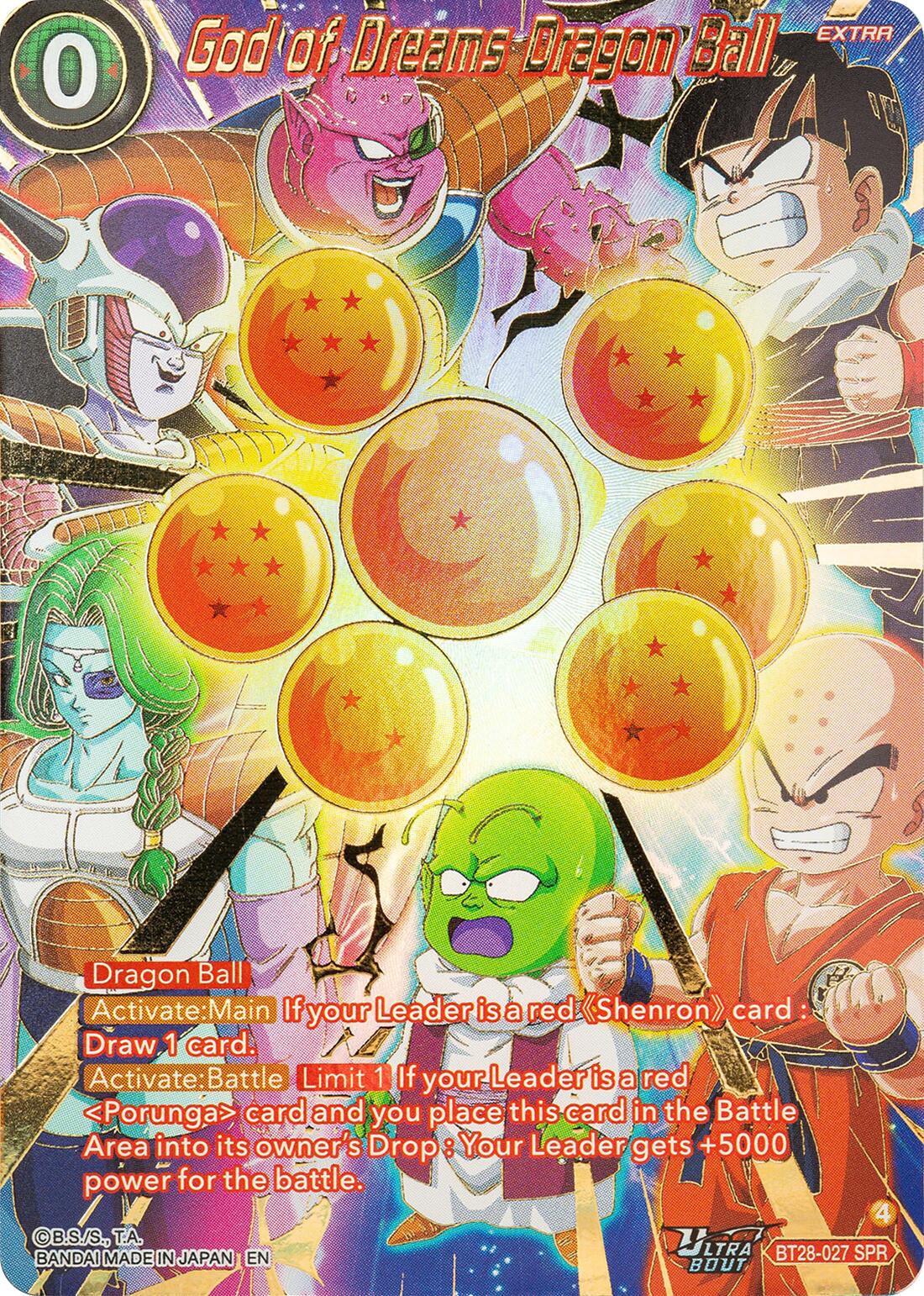 God of Dreams Dragon Ball (BT28-027) [Prismatic Clash] | Black Swamp Games