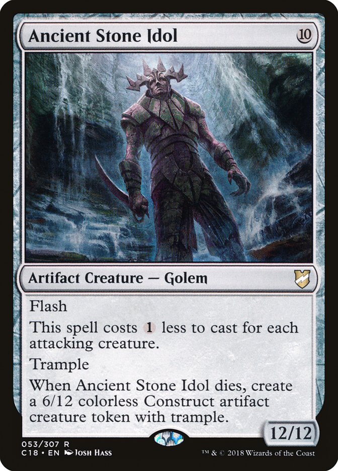 Ancient Stone Idol [Commander 2018] | Black Swamp Games