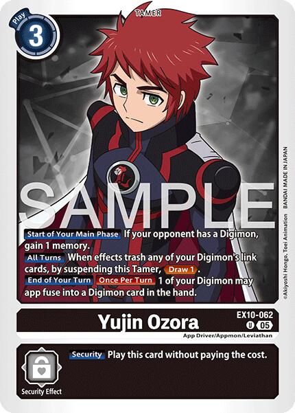 Yujin Ozora [EX10-062] [Sinister Order] | Black Swamp Games