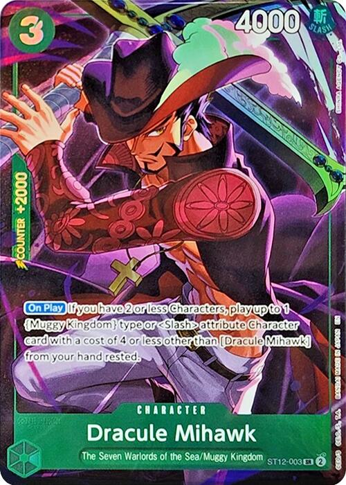 Dracule Mihawk (Illustration Box Vol.4) [One Piece Promotion Cards] | Black Swamp Games