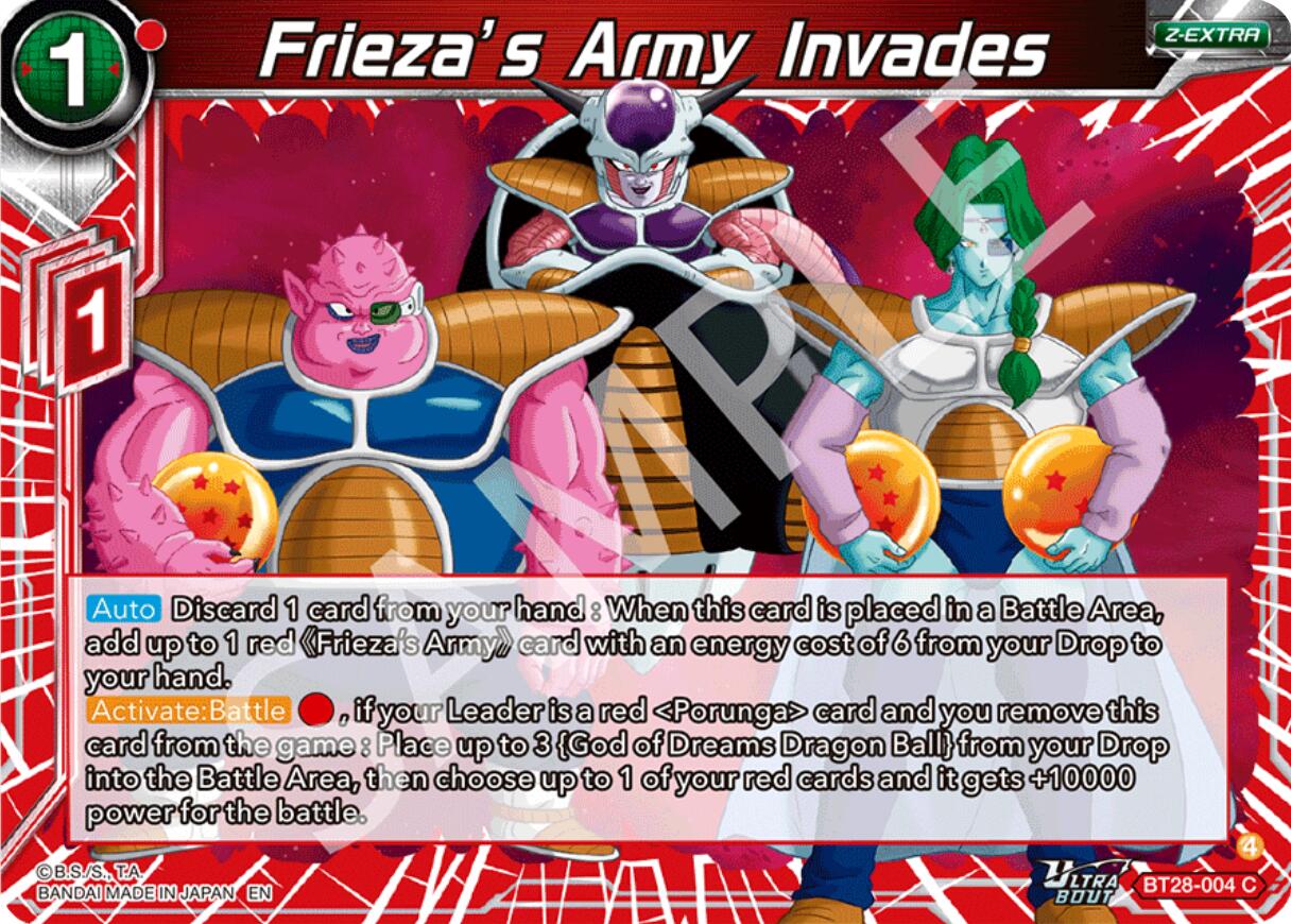 Frieza's Army Invades (BT28-004) [Prismatic Clash] | Black Swamp Games