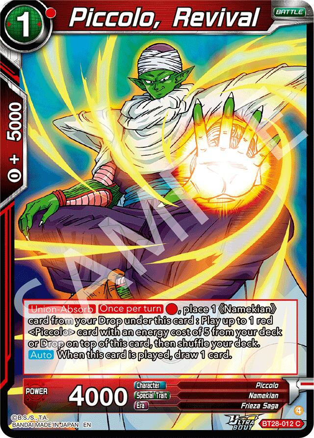 Piccolo, Revival (BT28-012) [Prismatic Clash] | Black Swamp Games