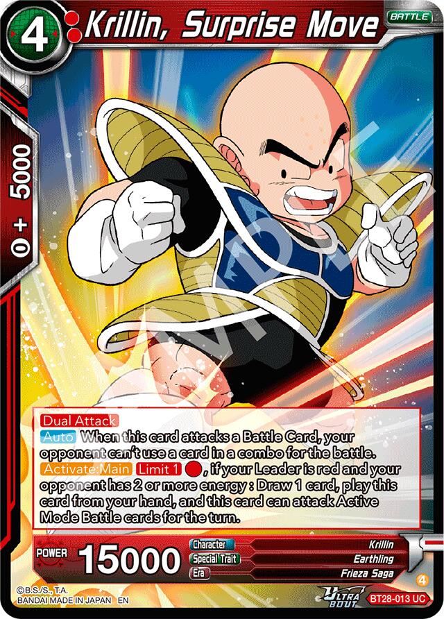 Krillin, Surprise Move (BT28-013) [Prismatic Clash] | Black Swamp Games