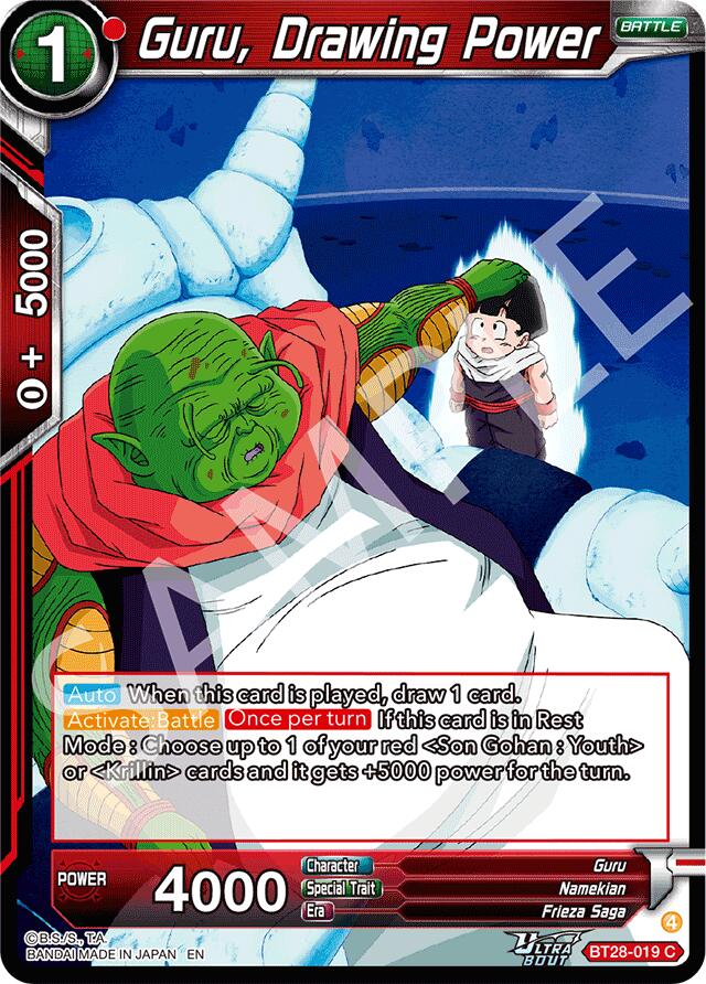 Guru, Drawing Power (BT28-019) [Prismatic Clash] | Black Swamp Games
