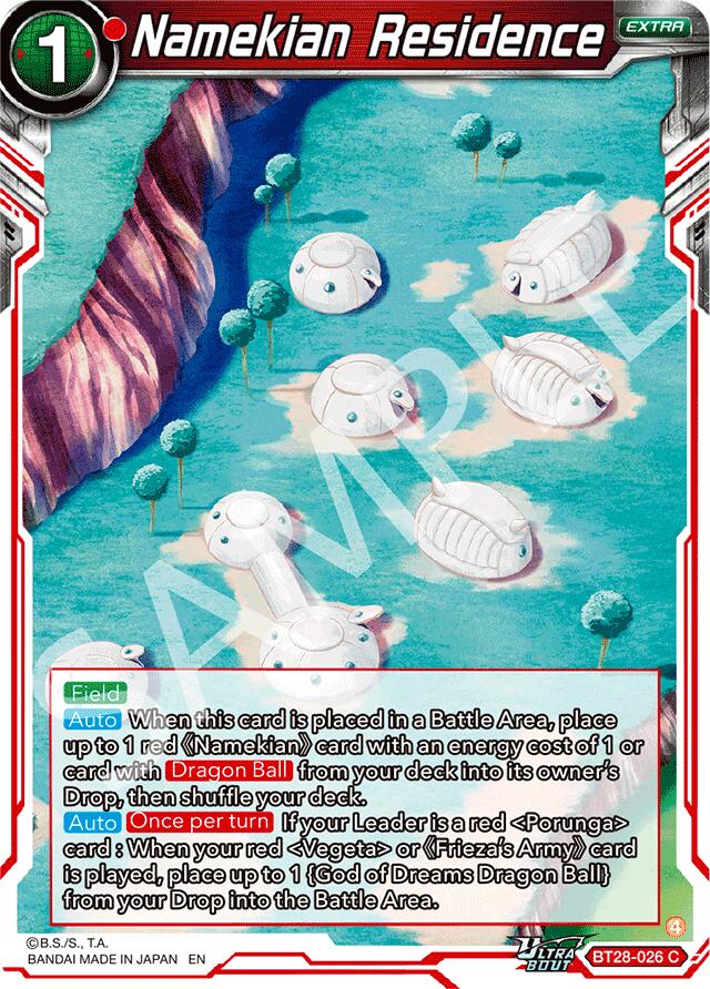 Namekian Residence (BT28-026) [Prismatic Clash] | Black Swamp Games