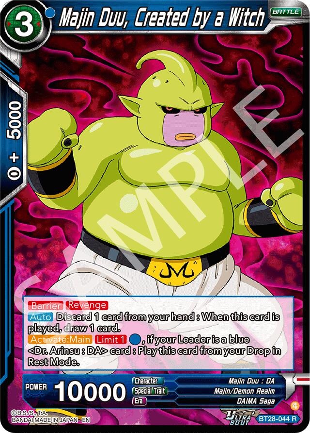 Majin Duu, Created by a Witch (BT28-044) [Prismatic Clash] | Black Swamp Games