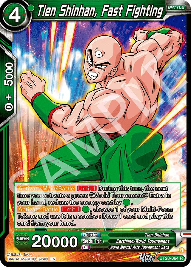 Tien Shinhan, Fast Fighting (BT28-064) [Prismatic Clash] | Black Swamp Games