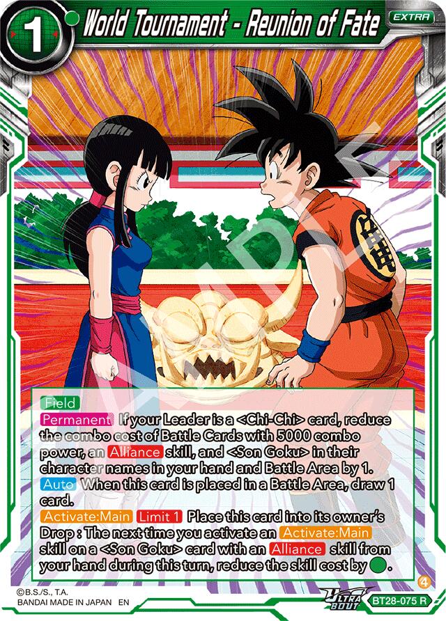 World Tournament - Reunion of Fate (BT28-075) [Prismatic Clash] | Black Swamp Games