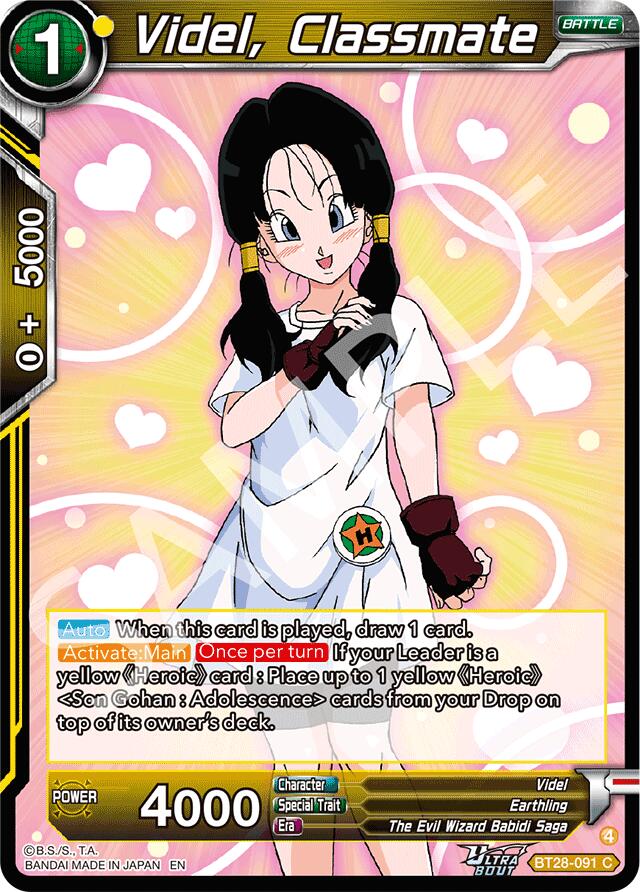 Videl, Classmate (BT28-091) [Prismatic Clash] | Black Swamp Games