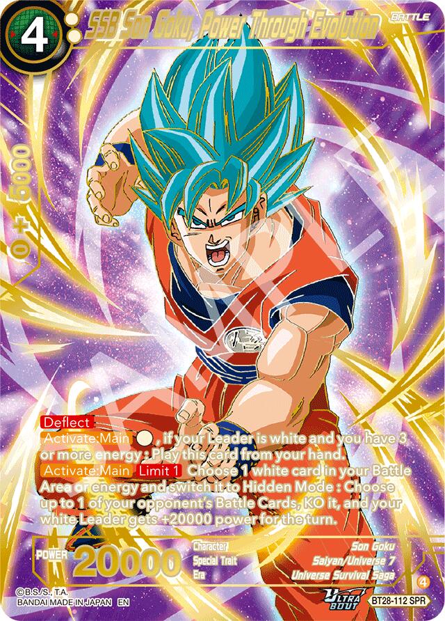 SSB Son Goku, Power Through Evolution (SPR) (BT28-112) [Prismatic Clash] | Black Swamp Games