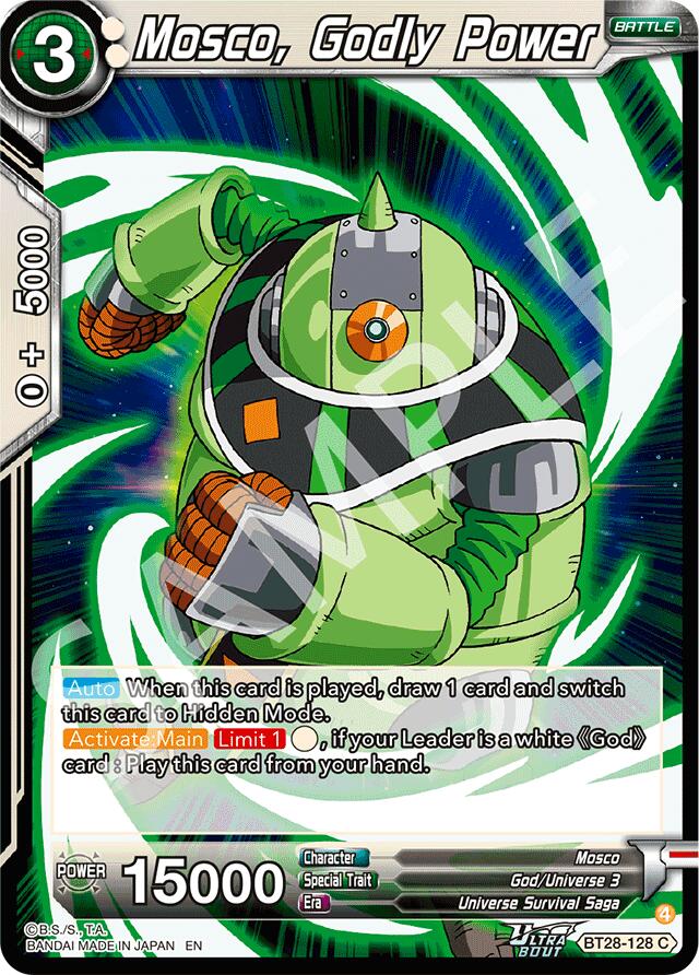 Mosco, Godly Power (BT28-128) [Prismatic Clash] | Black Swamp Games