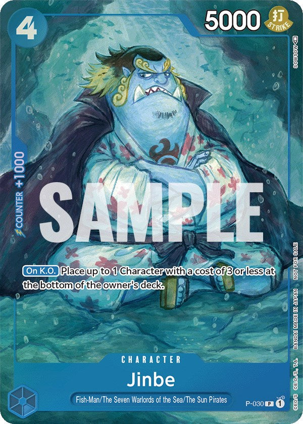 Jinbe (Event Pack Vol. 1) [One Piece Promotion Cards] | Black Swamp Games