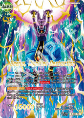Beerus // Beerus, Dignified Destruction (Gold Stamped) (P-695) [Promotion Cards] | Black Swamp Games