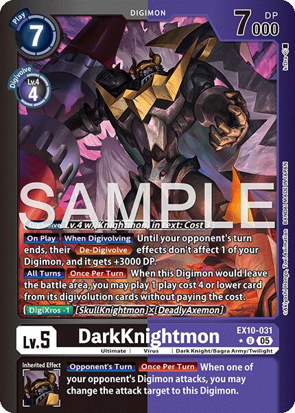 DarkKnightmon [EX10-031] (Limited Foil) [Sinister Order] | Black Swamp Games