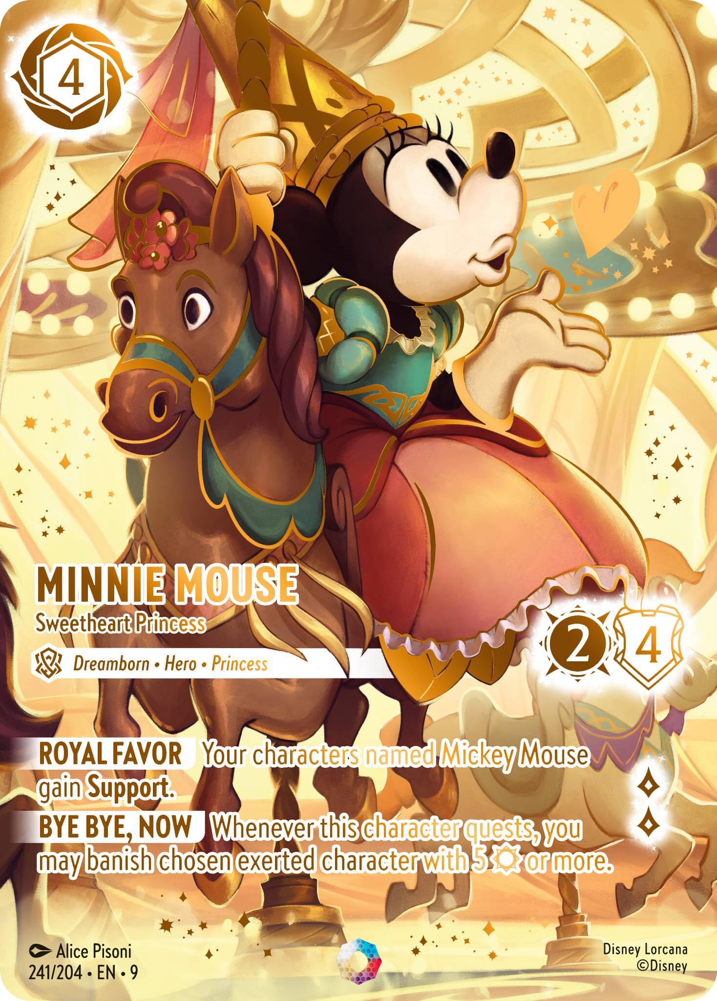 Minnie Mouse - Sweetheart Princess (Iconic) (241/204) [Fabled] | Black Swamp Games