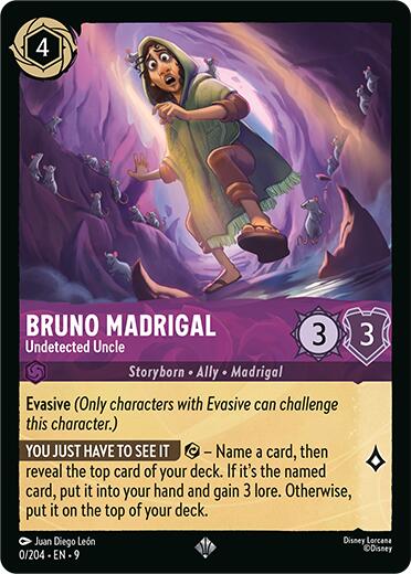 Bruno Madrigal - Undetected Uncle (0/204) [Fabled] | Black Swamp Games