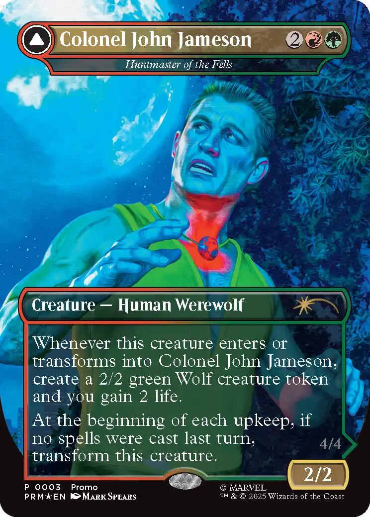 Colonel John Jameson - Huntmaster of the Fells (Borderless) [Media Promos] | Black Swamp Games