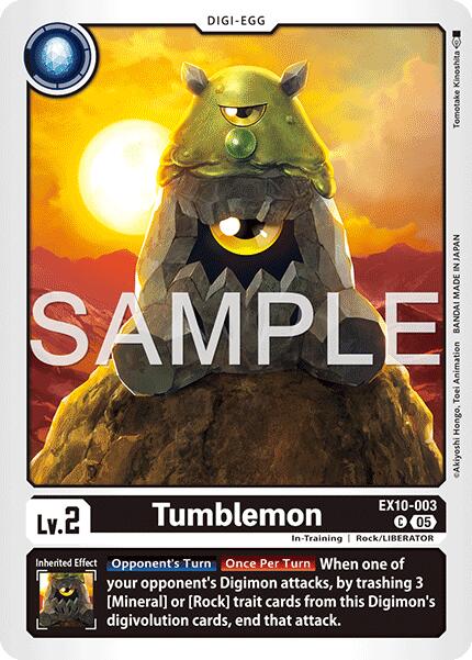 Tumblemon [EX10-003] [Sinister Order] | Black Swamp Games