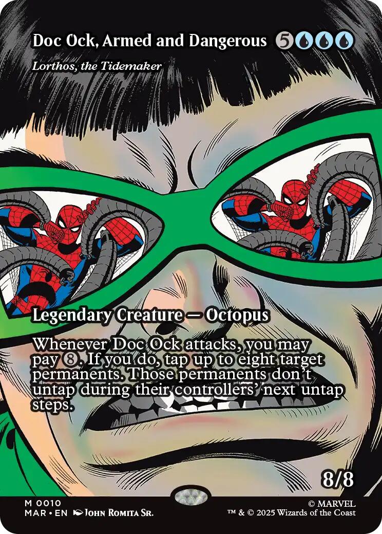 Doc Ock, Armed and Dangerous - Lorthos, the Tidemaker (Borderless) [Marvel's Spider-Man: Eternal-Legal] | Black Swamp Games