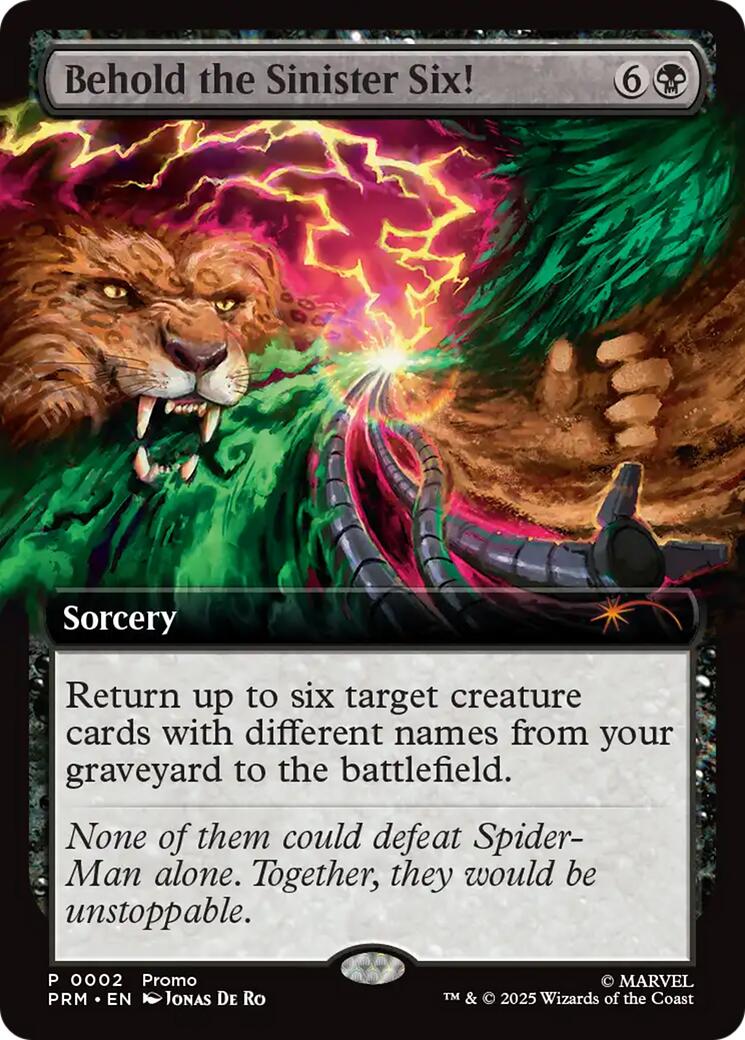 Behold the Sinister Six! [Marvel's Spider-Man Promos] | Black Swamp Games