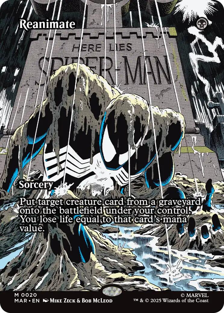 Reanimate (Borderless) [Marvel's Spider-Man: Eternal-Legal] | Black Swamp Games