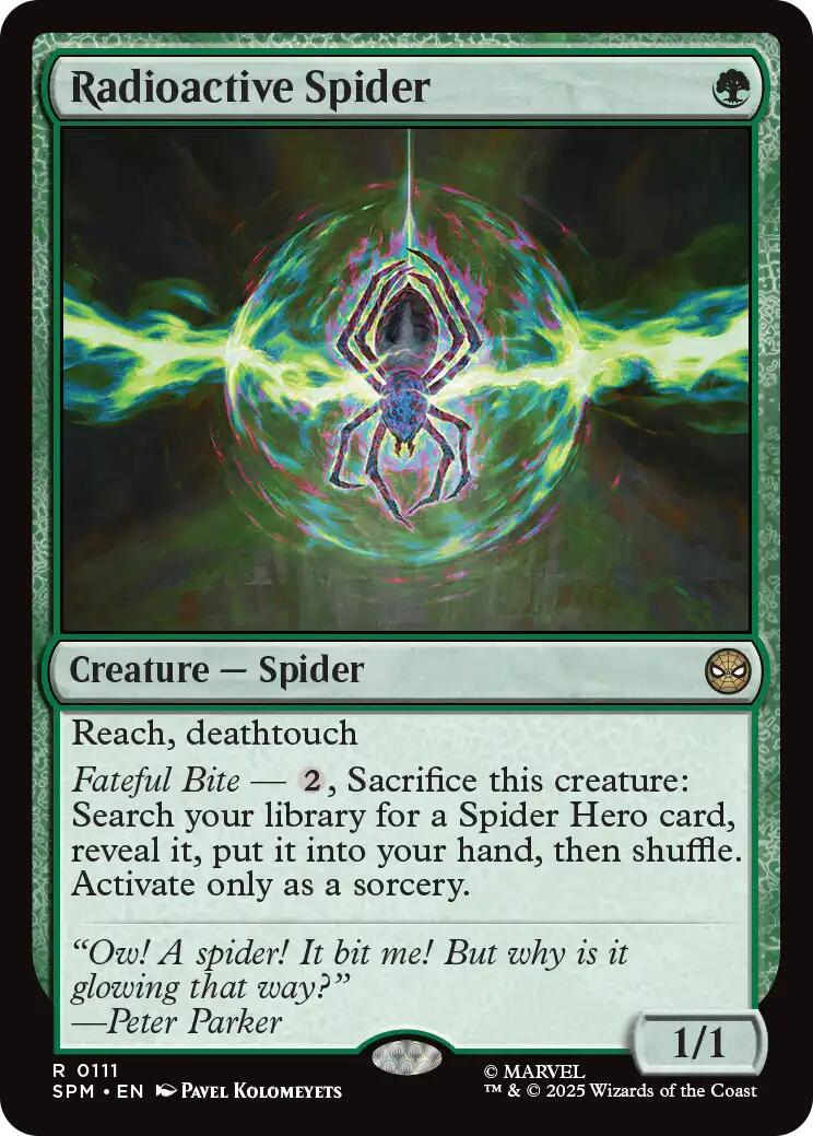Radioactive Spider [Marvel's Spider-Man] | Black Swamp Games