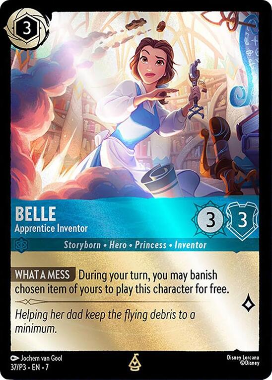 Belle - Apprentice Inventor (37) [Promo Cards] | Black Swamp Games