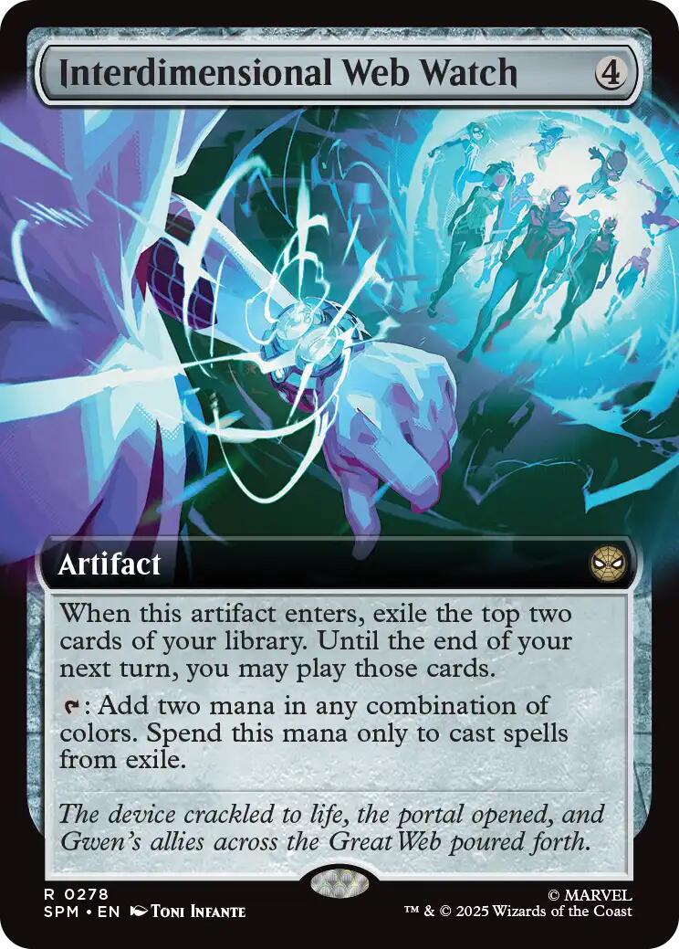 Interdimensional Web Watch (Extended Art) [Marvel's Spider-Man] | Black Swamp Games