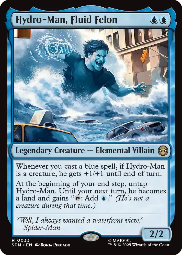 Hydro-Man, Fluid Felon [Marvel's Spider-Man] | Black Swamp Games