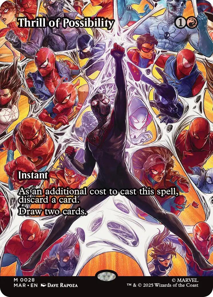 Thrill of Possibility (Borderless) [Marvel's Spider-Man: Eternal-Legal] | Black Swamp Games