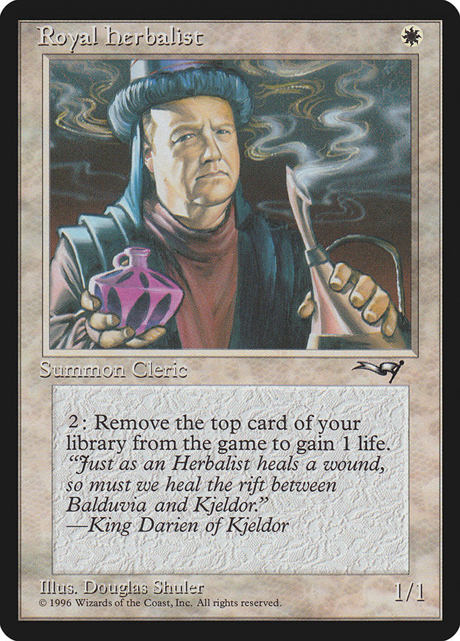 Royal Herbalist (Male) [Alliances] | Black Swamp Games