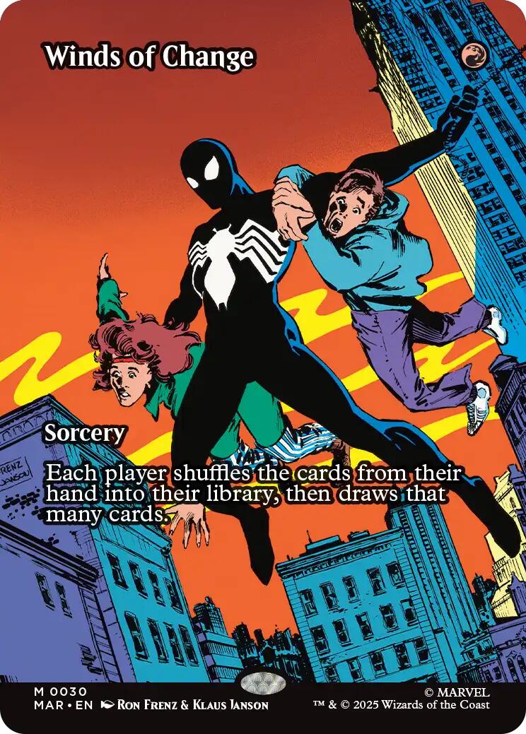 Winds of Change (Borderless) [Marvel's Spider-Man: Eternal-Legal] | Black Swamp Games