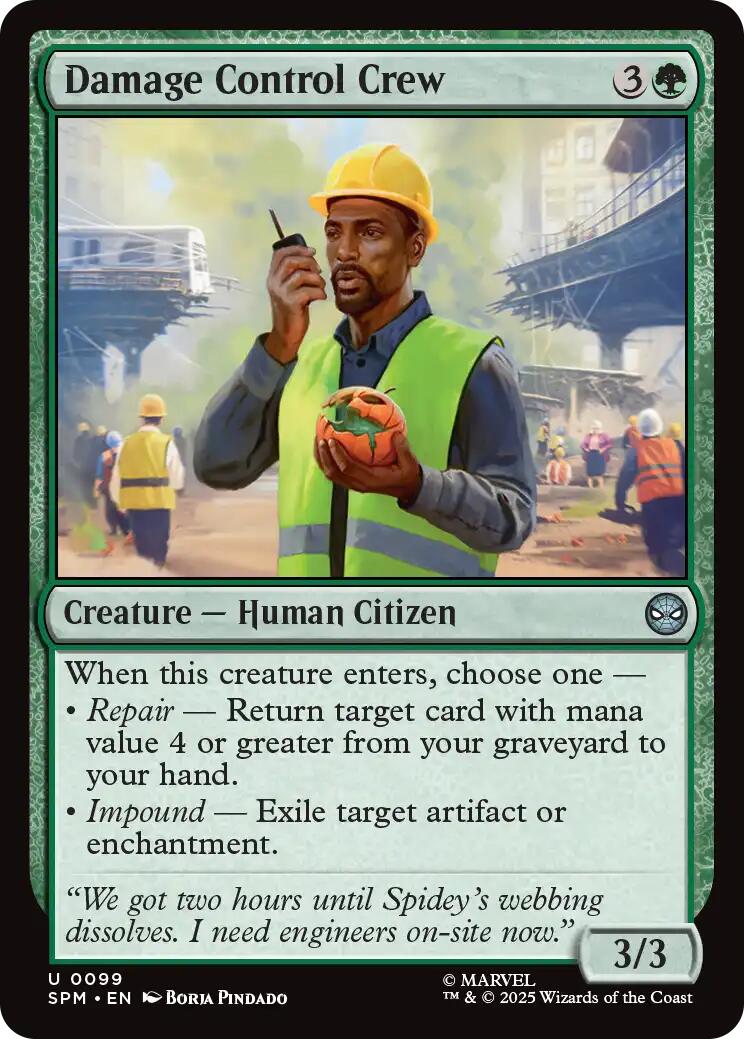 Damage Control Crew [Marvel's Spider-Man] | Black Swamp Games