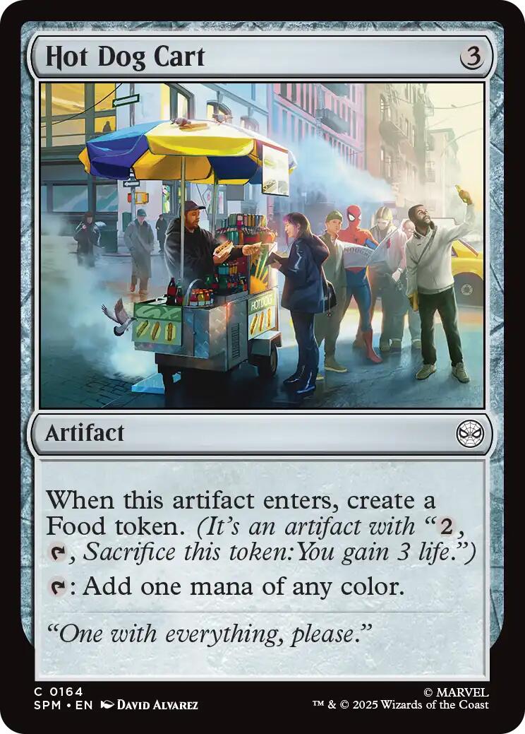 Hot Dog Cart [Marvel's Spider-Man] | Black Swamp Games