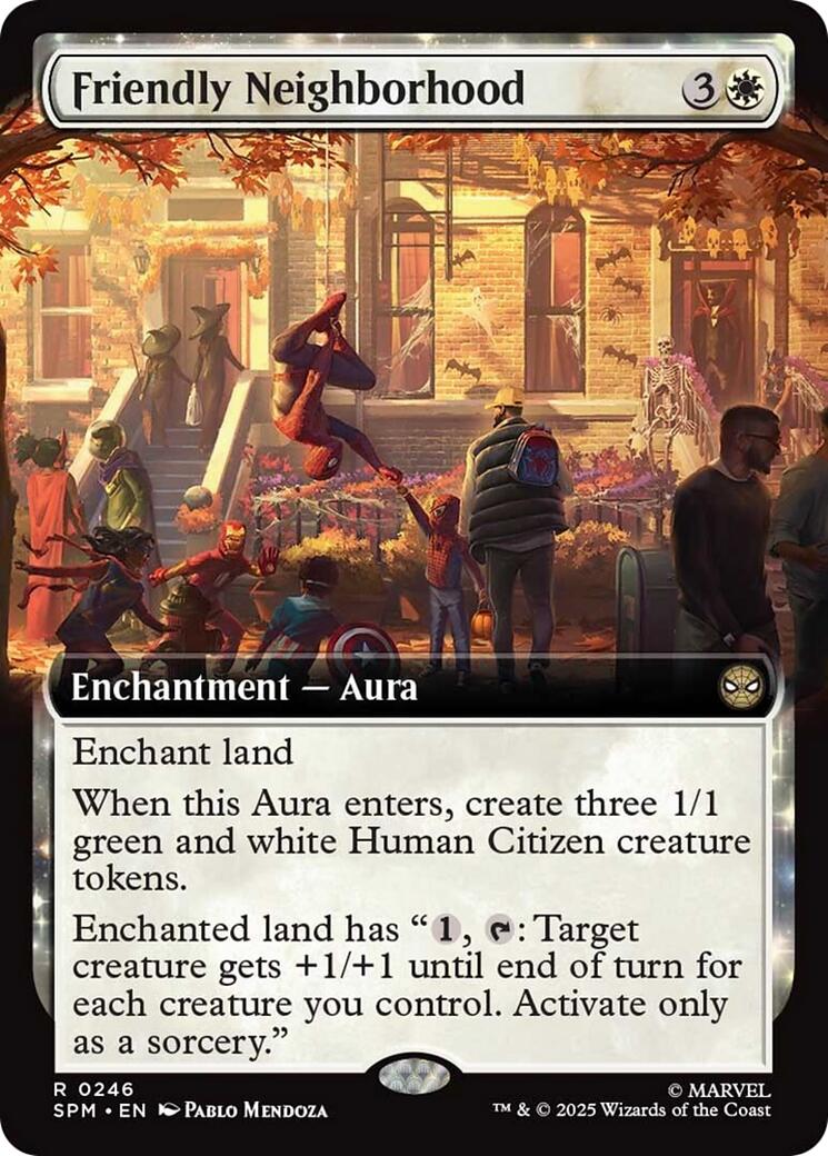 Friendly Neighborhood (Extended Art) [Marvel's Spider-Man] | Black Swamp Games