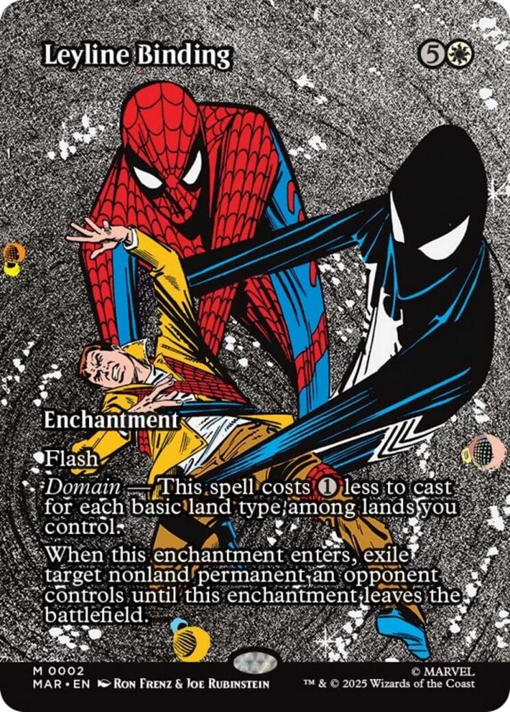 Leyline Binding (Borderless) [Marvel's Spider-Man: Eternal-Legal] | Black Swamp Games