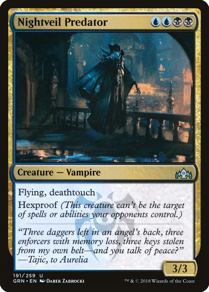 Nightveil Predator [Guilds of Ravnica] | Black Swamp Games