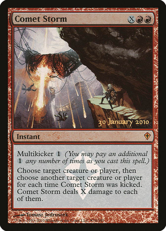 Comet Storm [Worldwake Prerelease Promos] | Black Swamp Games