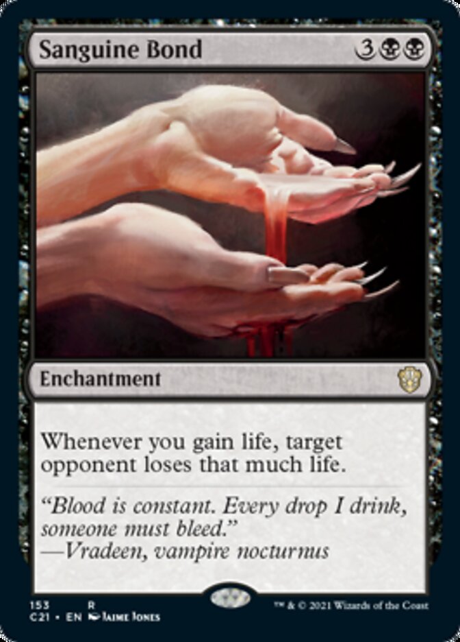 Sanguine Bond [Commander 2021] | Black Swamp Games