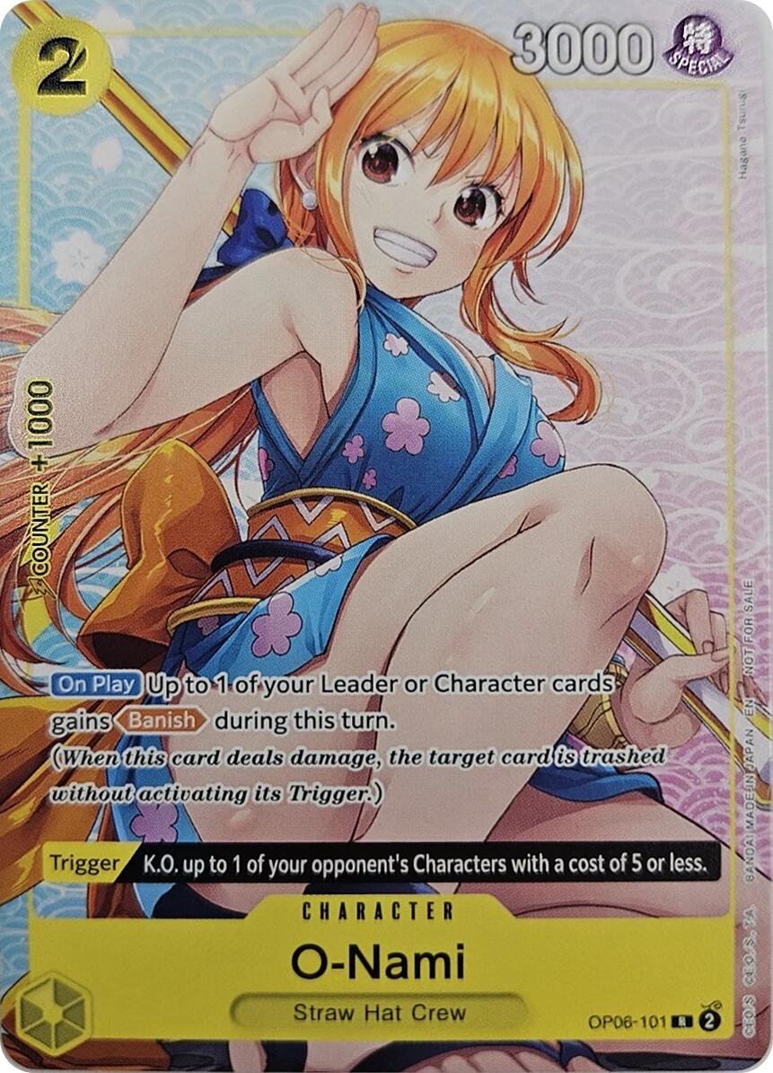 O-Nami (Welcome Pack Vol. 2) [One Piece Promotion Cards] | Black Swamp Games