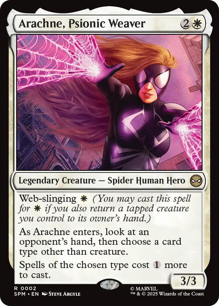 Arachne, Psionic Weaver [Marvel's Spider-Man] | Black Swamp Games