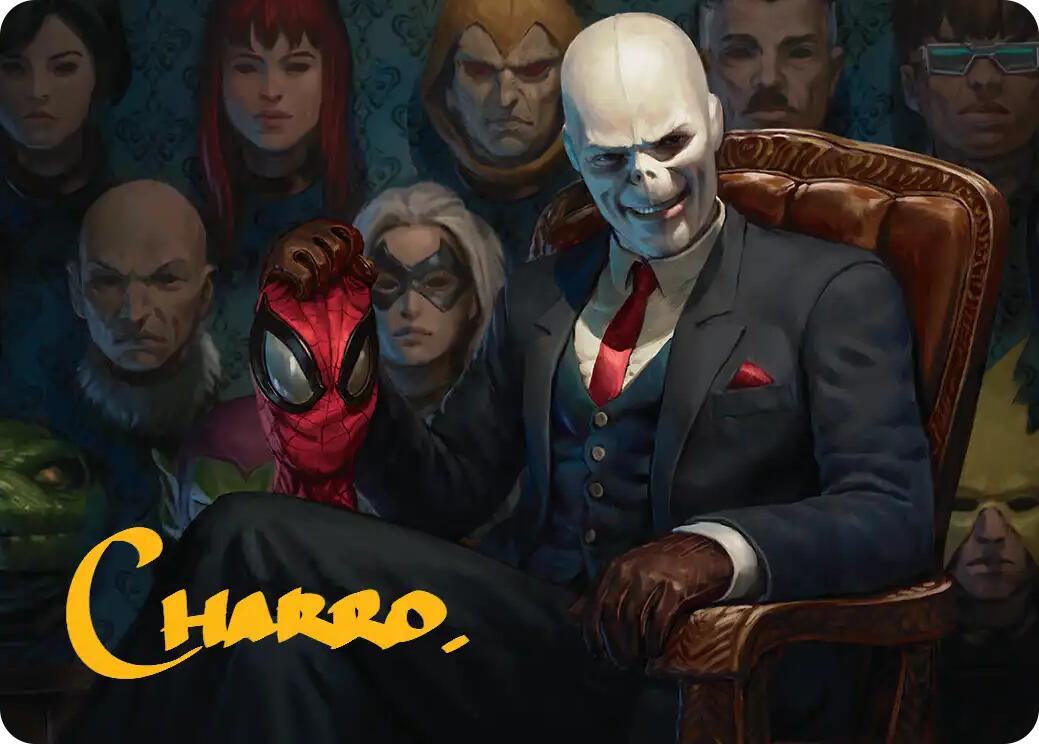 Chameleon, Master of Disguise Art Card (Gold-Stamped Signature) [Marvel's Spider-Man Art Series] | Black Swamp Games