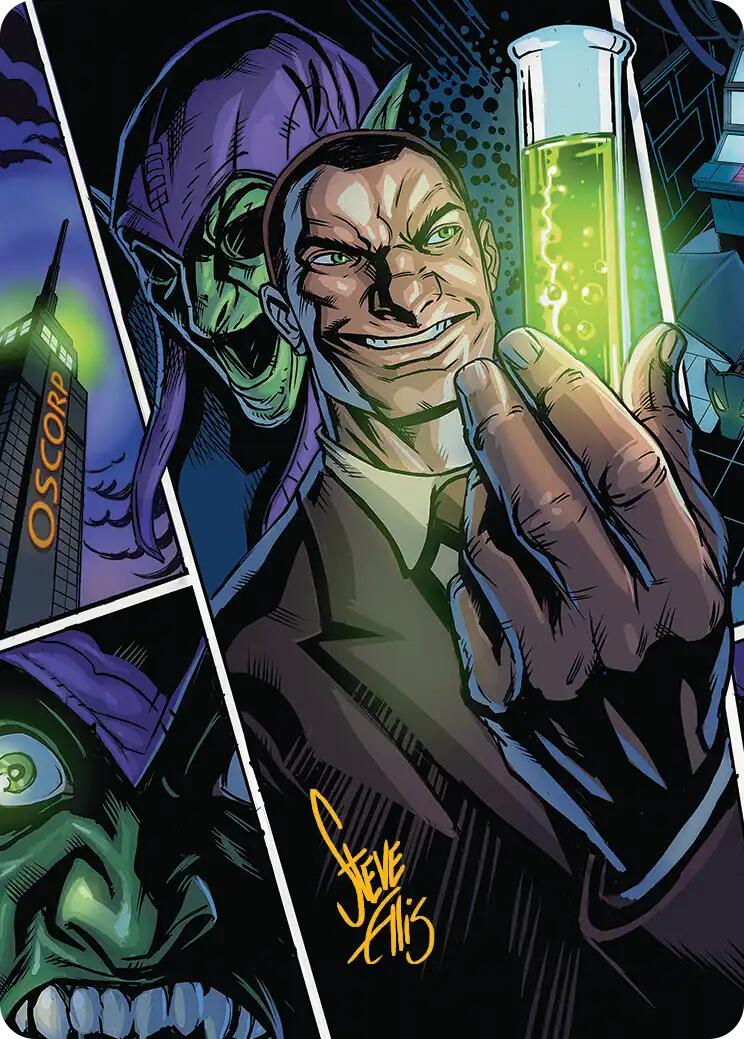 Norman Osborn Art Card (Gold-Stamped Signature) [Marvel's Spider-Man Art Series] | Black Swamp Games