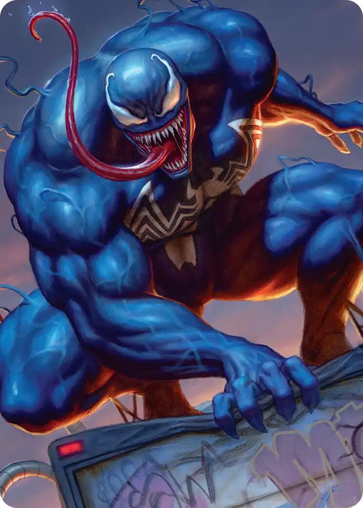 Venom, Deadly Devourer Art Card [Marvel's Spider-Man Art Series] | Black Swamp Games