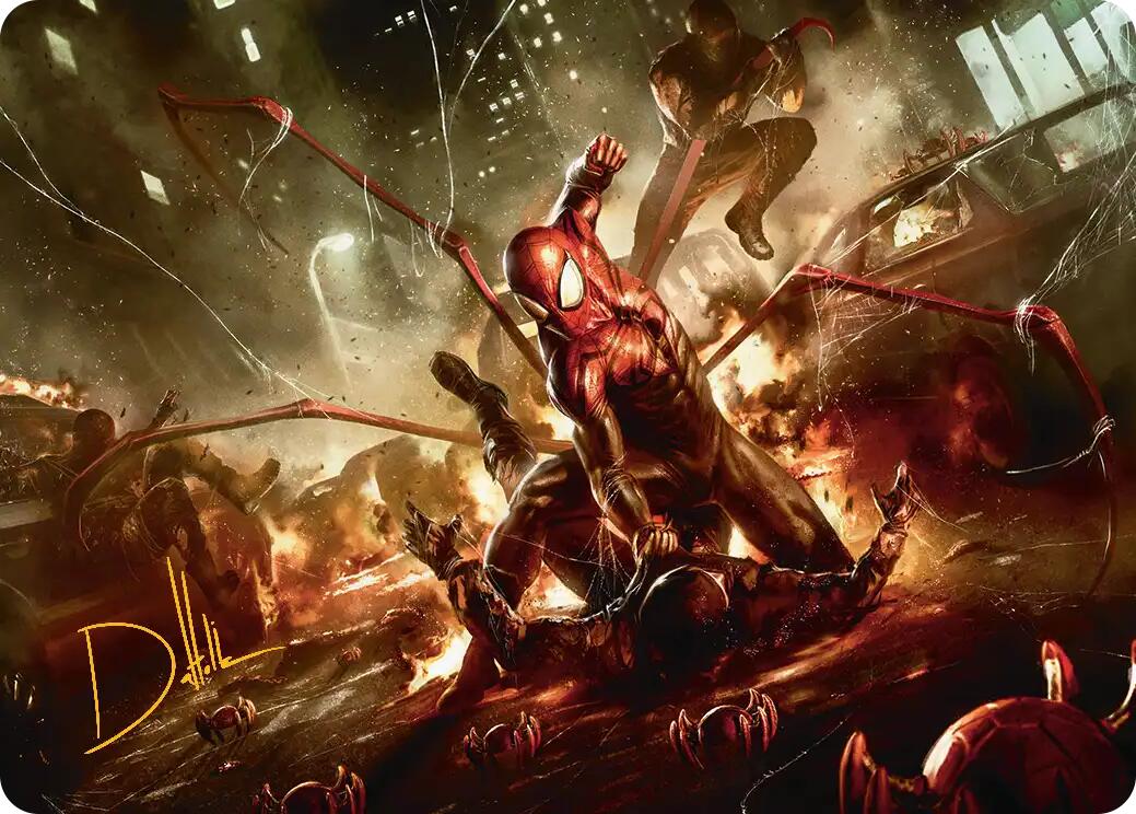 Superior Spider-Man Art Card (Gold-Stamped Signature) [Marvel's Spider-Man Art Series] | Black Swamp Games