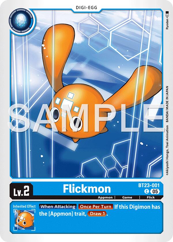 Flickmon [BT23-001] [Hackers' Slumber] | Black Swamp Games