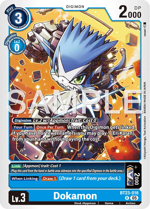 Dokamon [BT23-016] [Hackers' Slumber] | Black Swamp Games